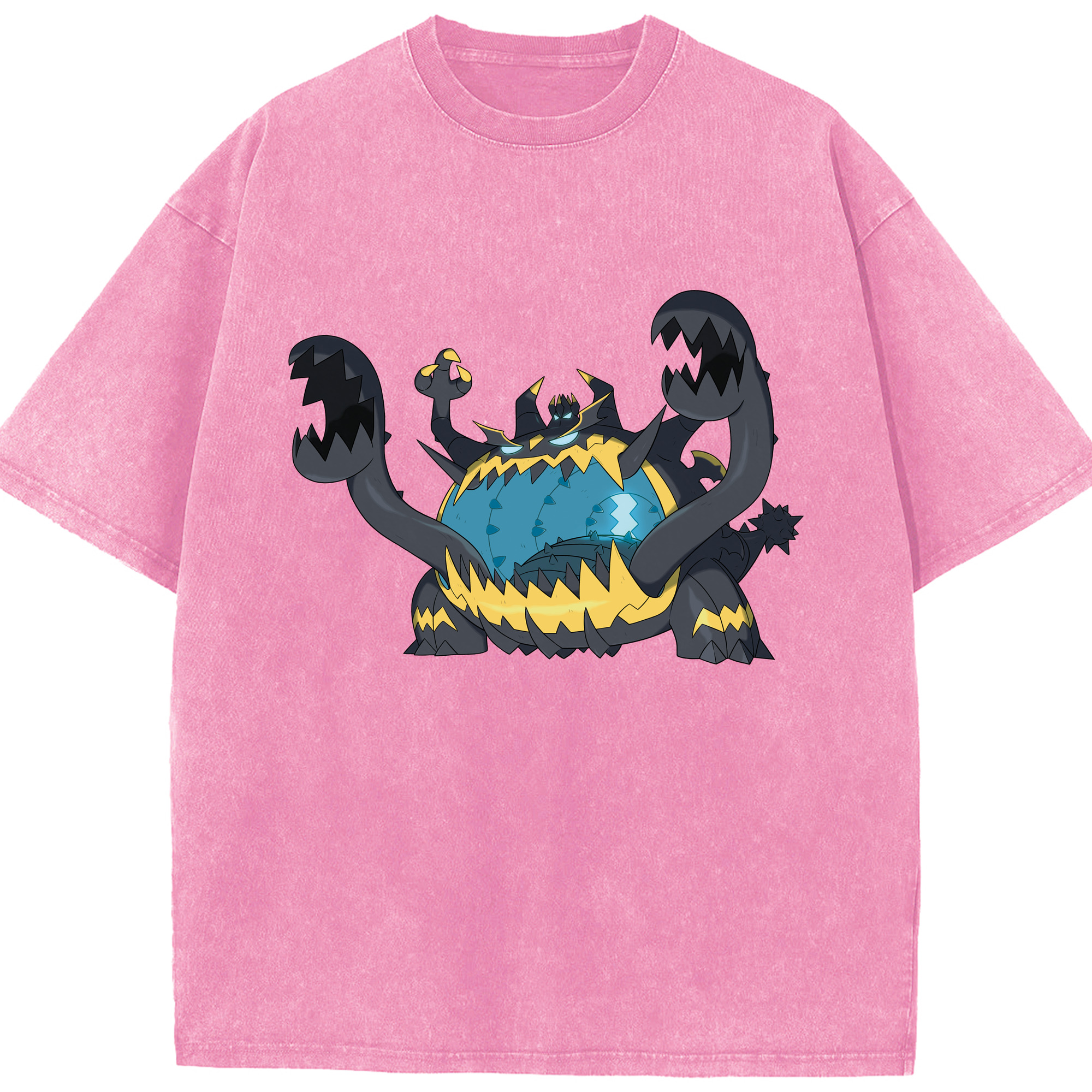 （画像用） ポケットモンスター Pokémon 綿100% ヴィンテージ風 半袖Tシャツ（フロントプリント）